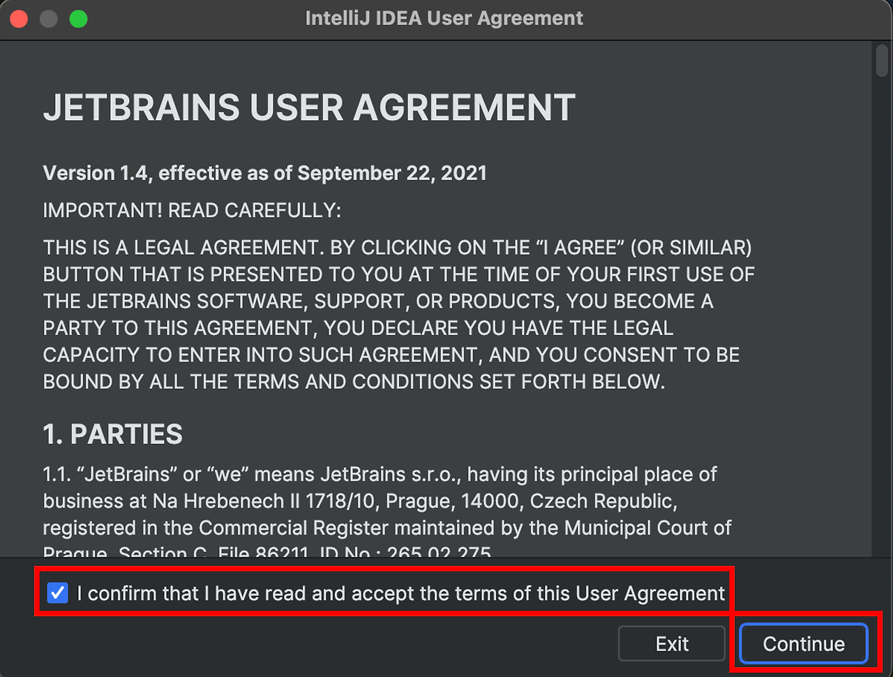 인텔리제이 설치