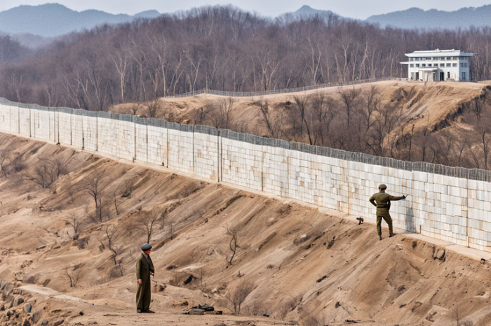 북한 장벽 건설 이유