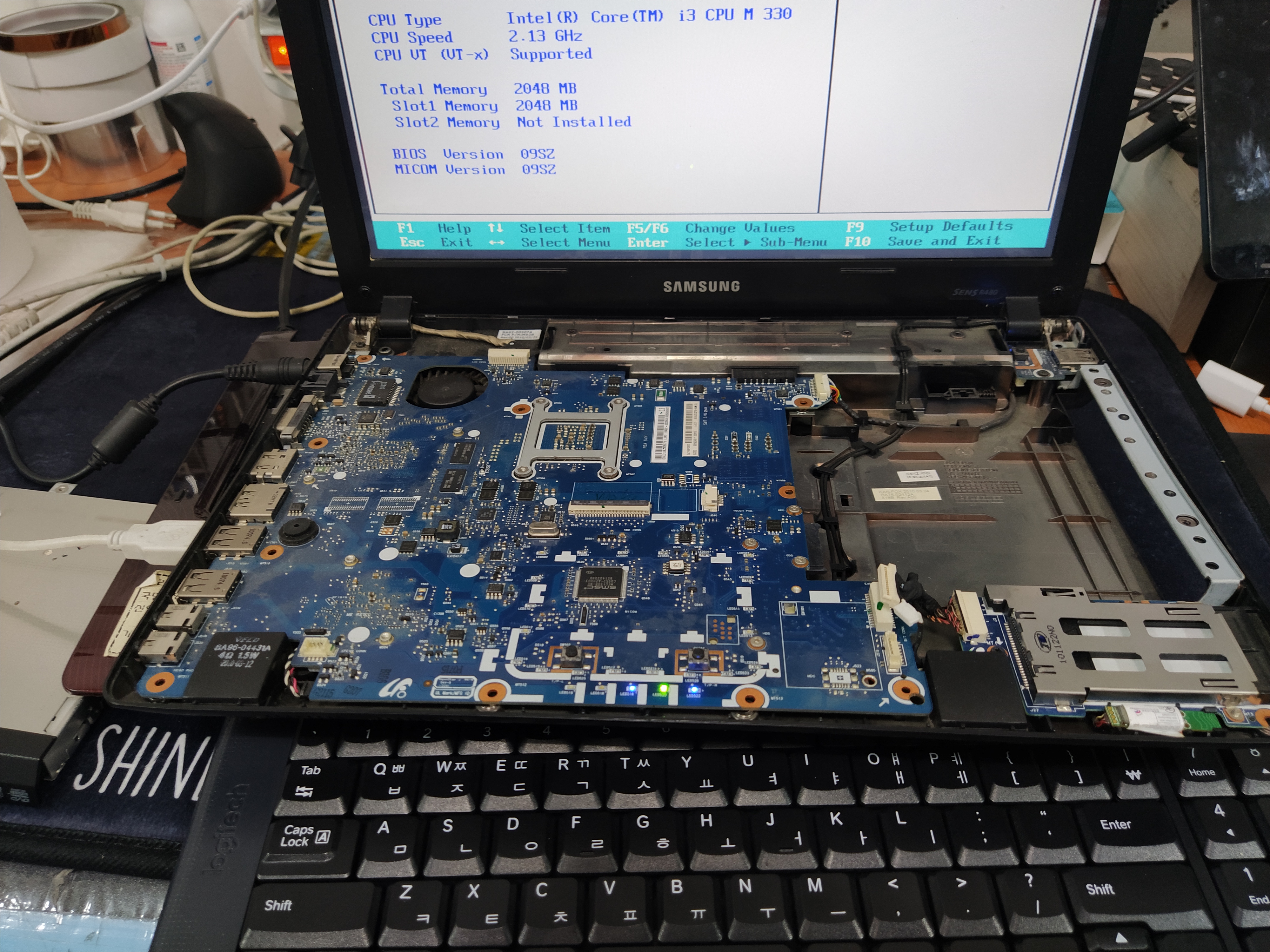 삼성노트북 기판