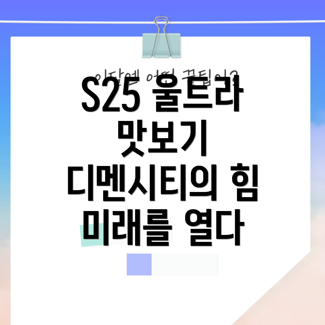 갤럭시 S25 울트라