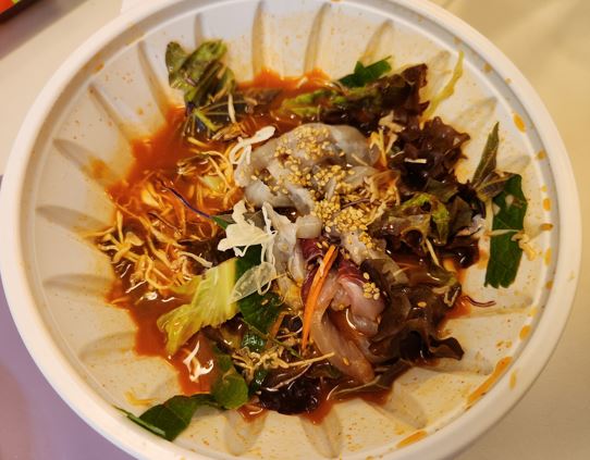 인천송도-강우수산-도미광어-서비스물회