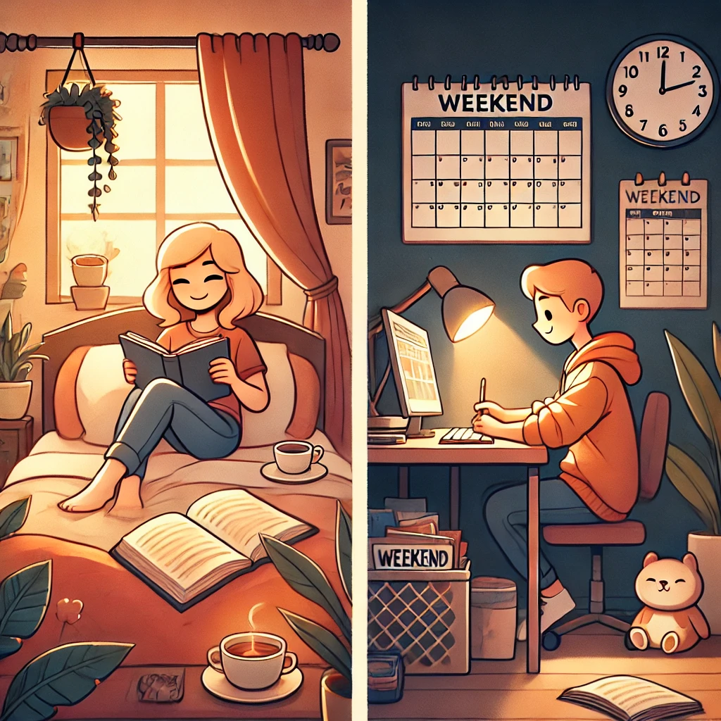 🌤️주말 시간관리, 휴식과 생산성 모두 잡는 법💼