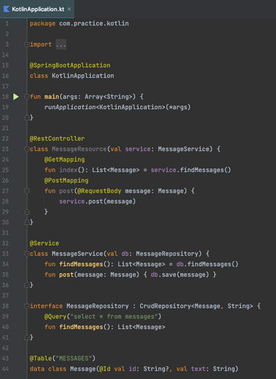 Kotlin + Spring Boot 기본적인 api를 만들면서 비교한 Java + Spring Boot와의 차이점