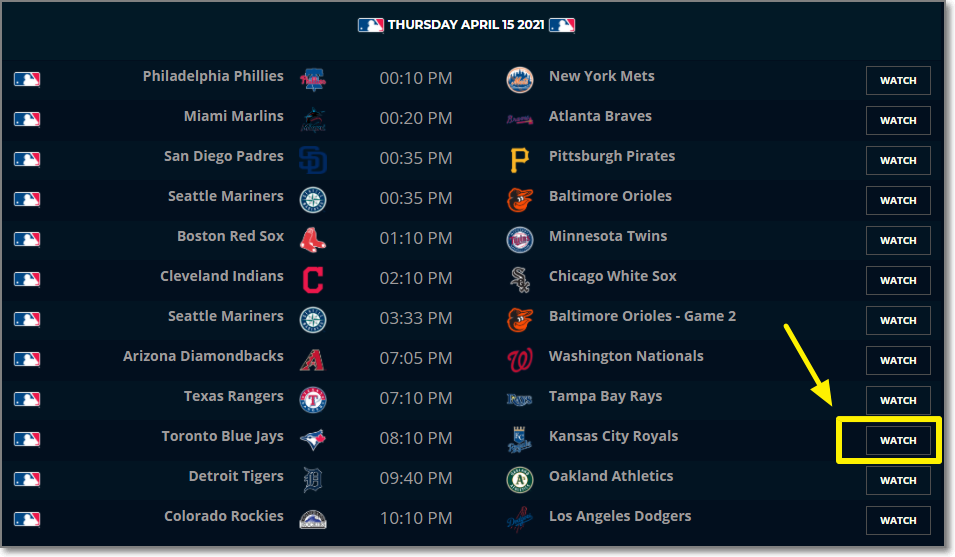 2022 메이저리그 MLB 무료 시청 방법 스포츠 중계 사이트