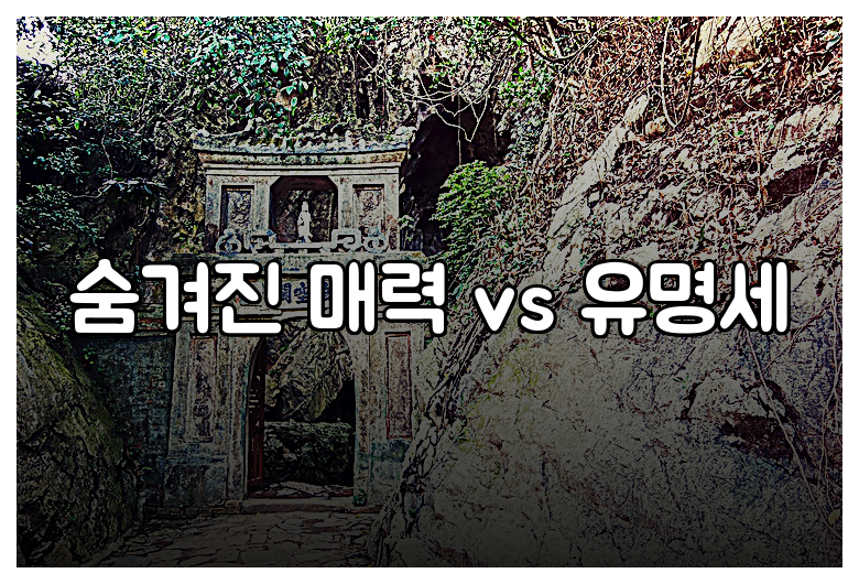 숨겨진 매력 vs 유명세