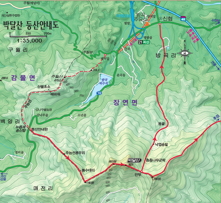 박달산 이미지