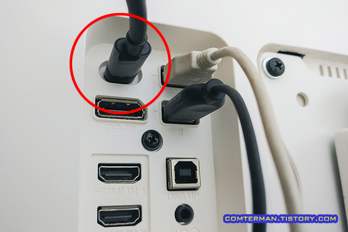 USB-C 썬더볼트 모니터 연결