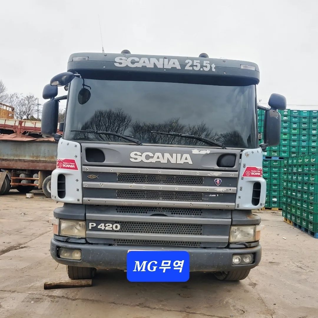  덤프트럭 스카니아 SCANIA P420 모델 2007년식 1550만원 판매합니다