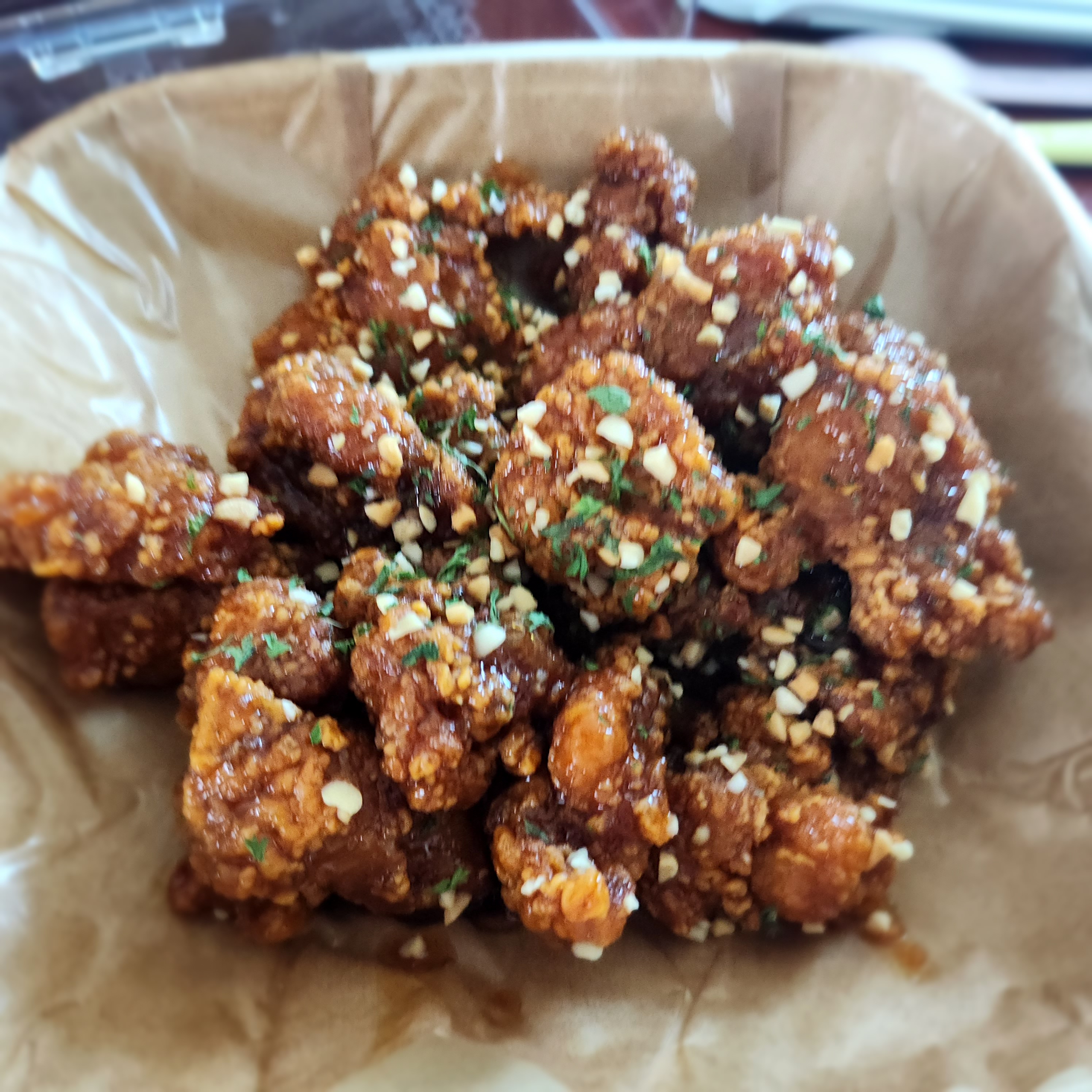  이마트 조청순살닭강정 간장 맛 후기