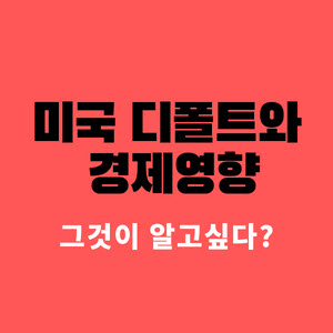 미국-디폴트-채무불이행-영향