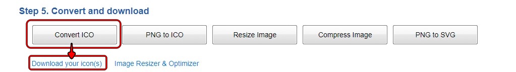 icoconvert step5