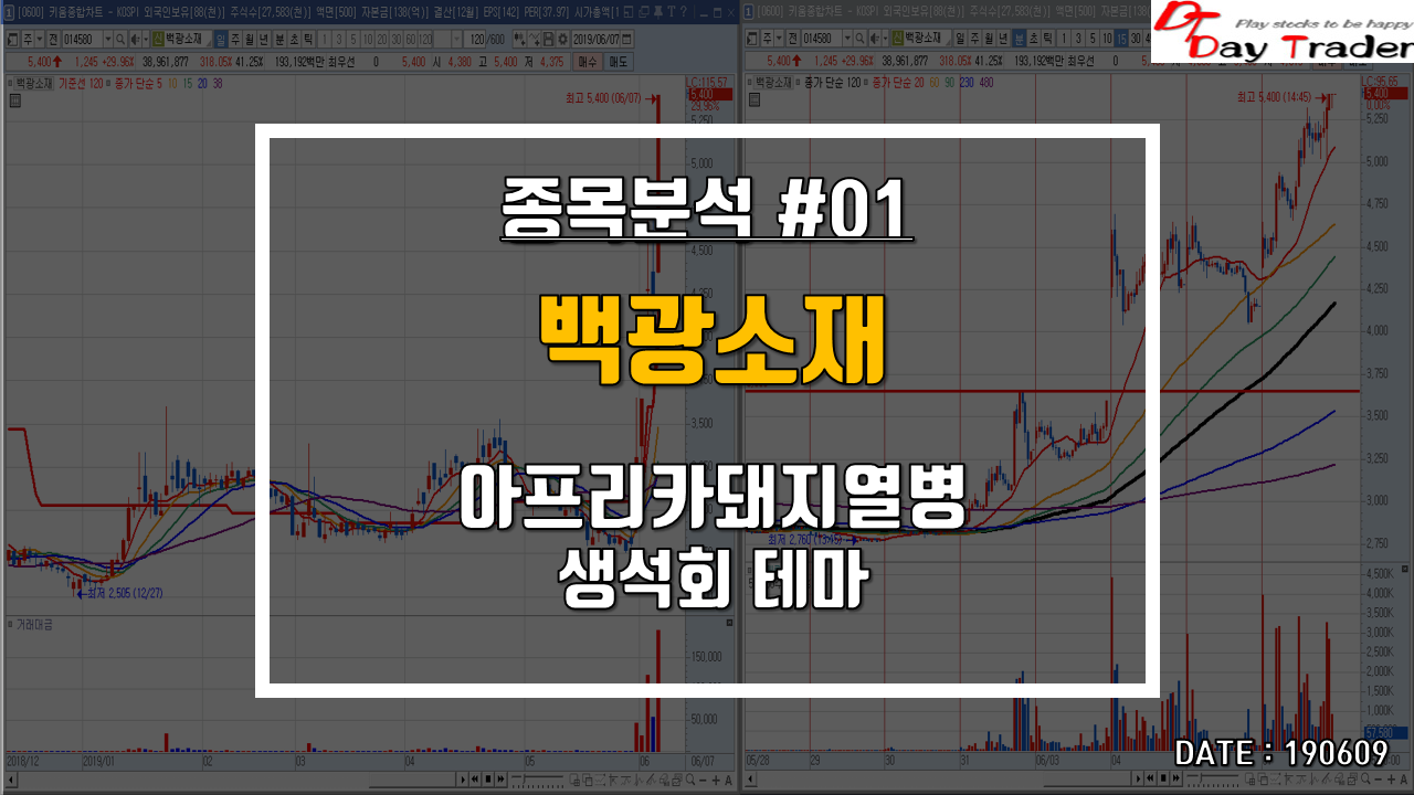  백광소재 - 아프리카 돼지열병(ASF) 생석회 관련 테마주