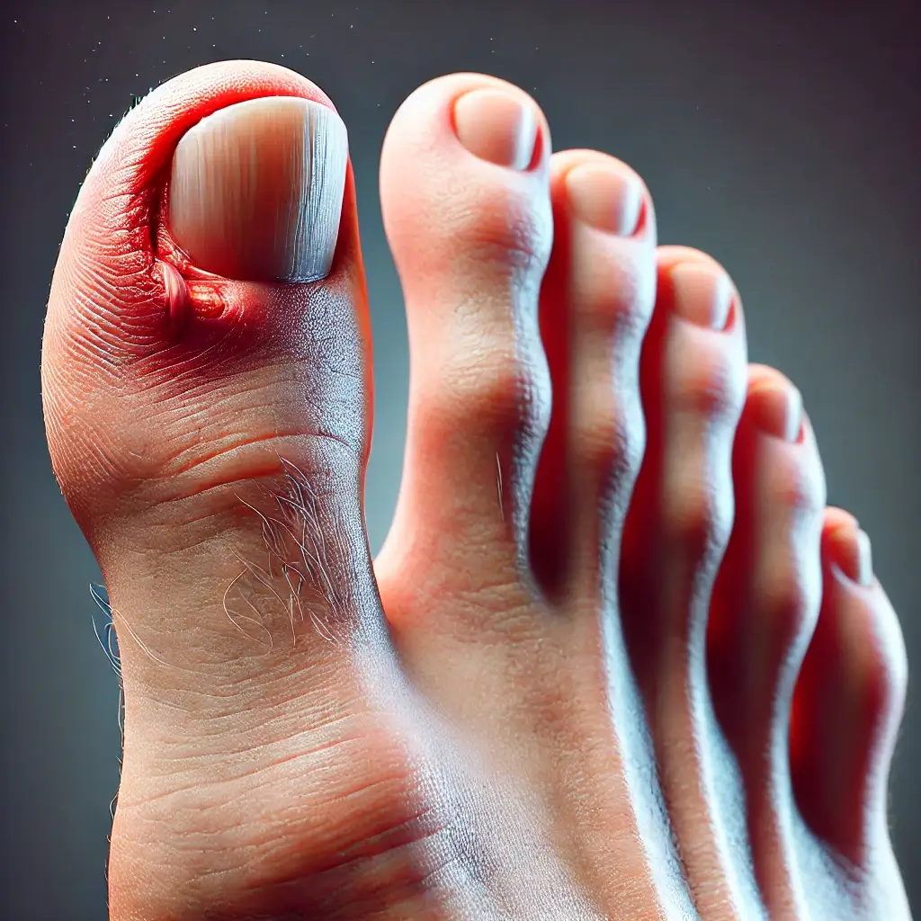 내성 발톱 자가 치료 및 통증 완화 방법