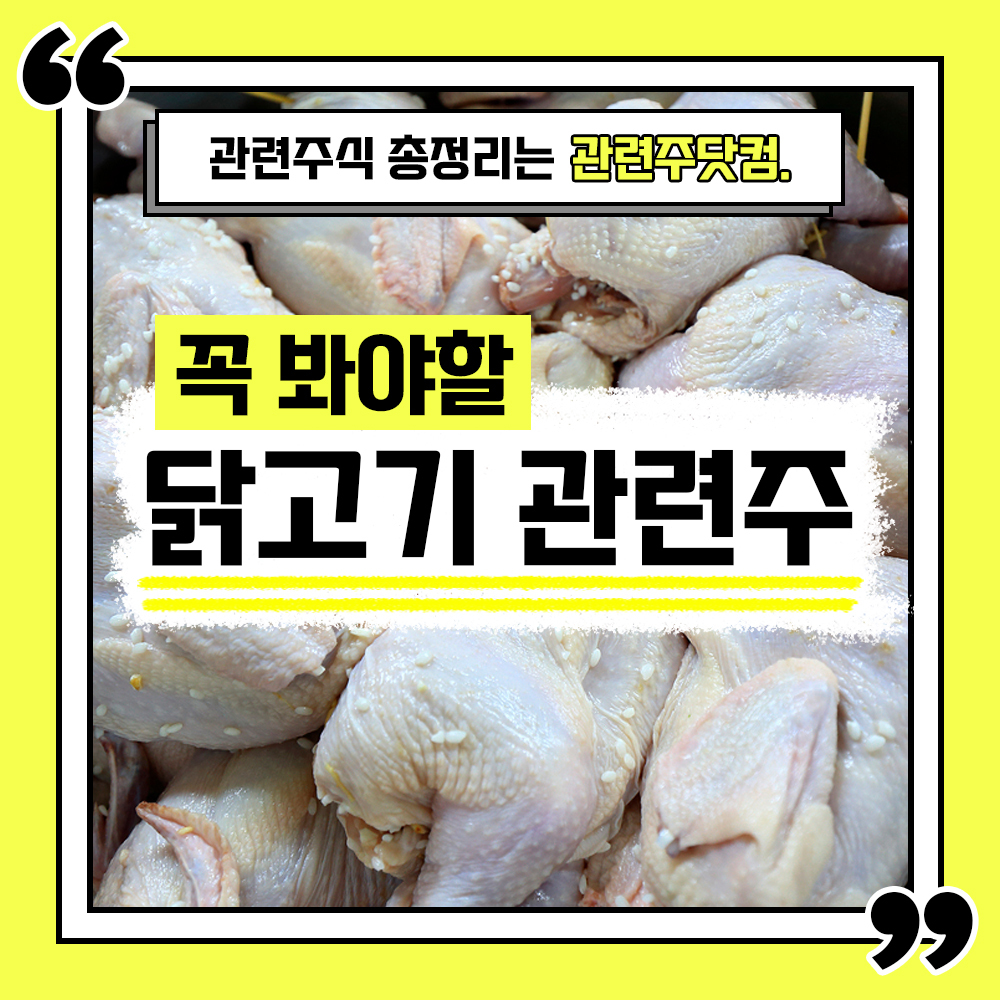  닭고기 관련주 총정리 TOP6 (업데이트) | 대장주, 테마주 | 관련주닷컴