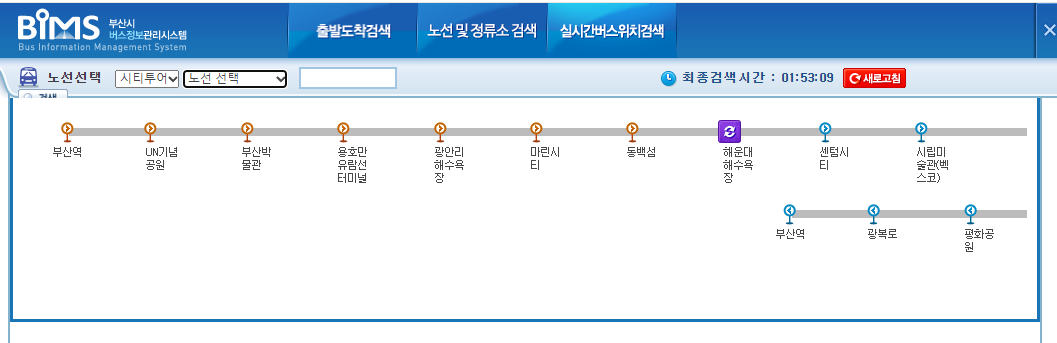 실시간 위치 정보