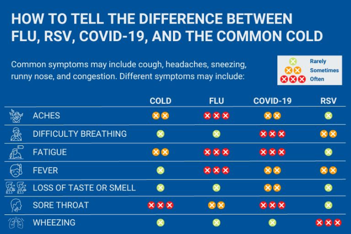 Flu vs Cold