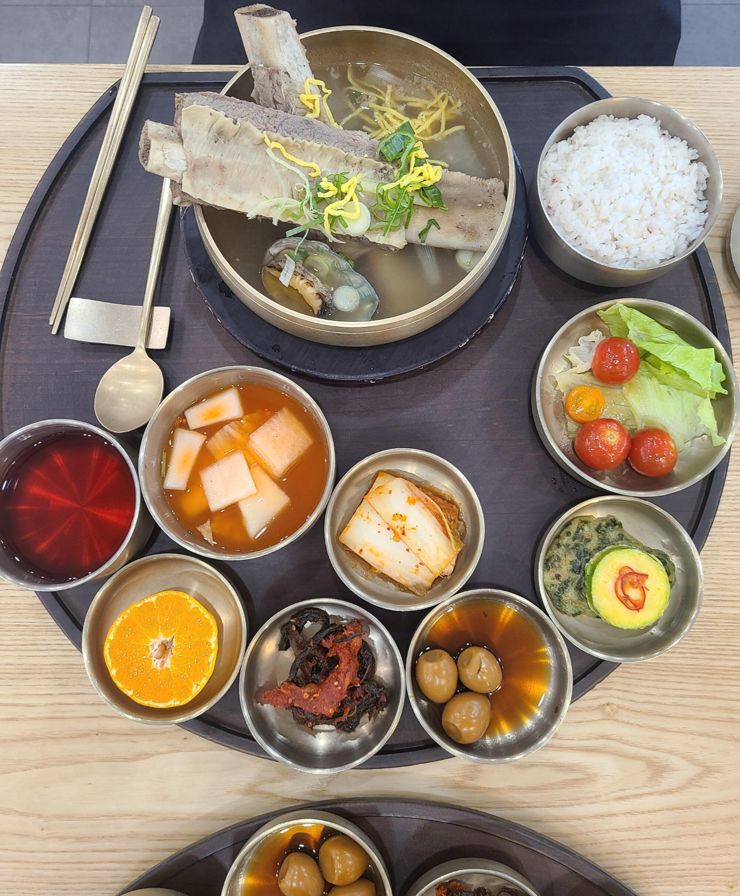 [송파 롯데월드몰] 한국의집에서 전복설리갱반상, 대통밥반상