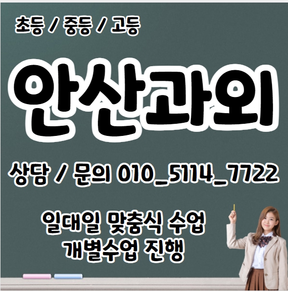 대부북동 고등 영어과외 대부남동 중학생 국어과외 초등 수학 전과목 일대일 중1 중2 중3 내신 수능