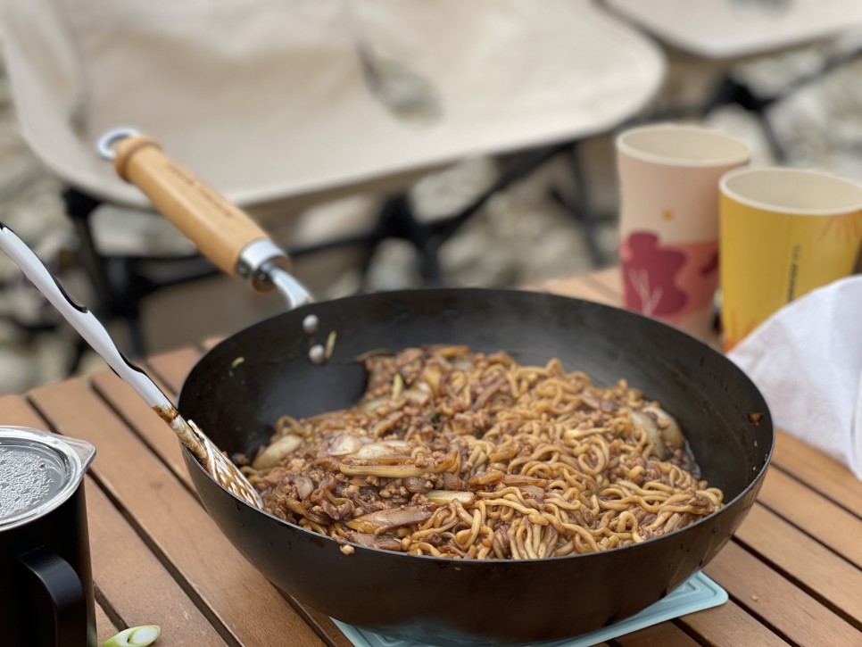 / 쩝쩝박사님들과 신나는 먹부림 [캠핑기록] 수주팔봉 노지캠핑 5