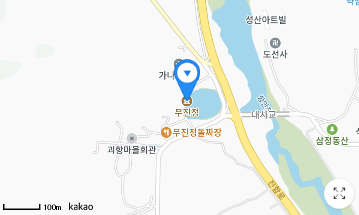 낙화축제 축제장 위치 관련 사진