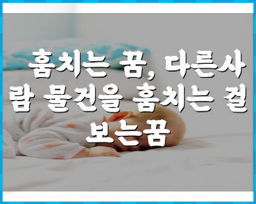 훔치는 꿈 1