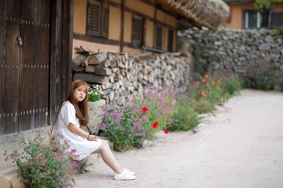  초여름에 다시찾은 아산 외암민속마을에서