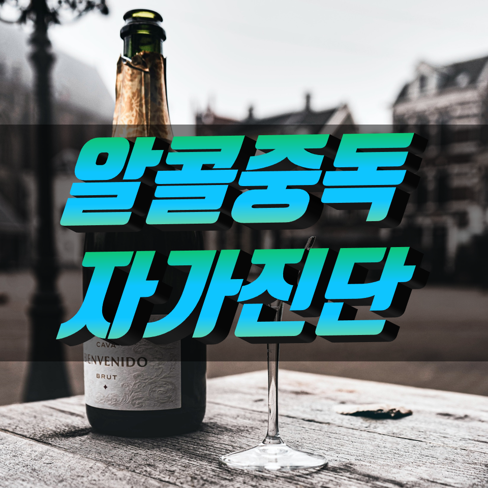  알콜중독 자가진단 직접 쉽게 해보세요
