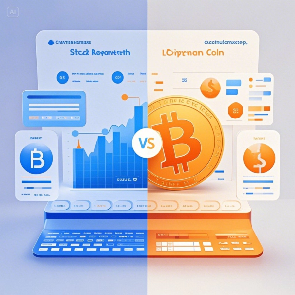 주식투자와 암호화폐 투자의 차이