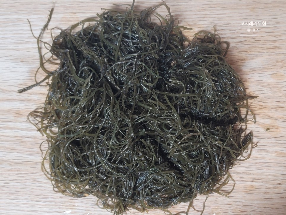 꼬시래기무침 만드는법 겨자소스 21