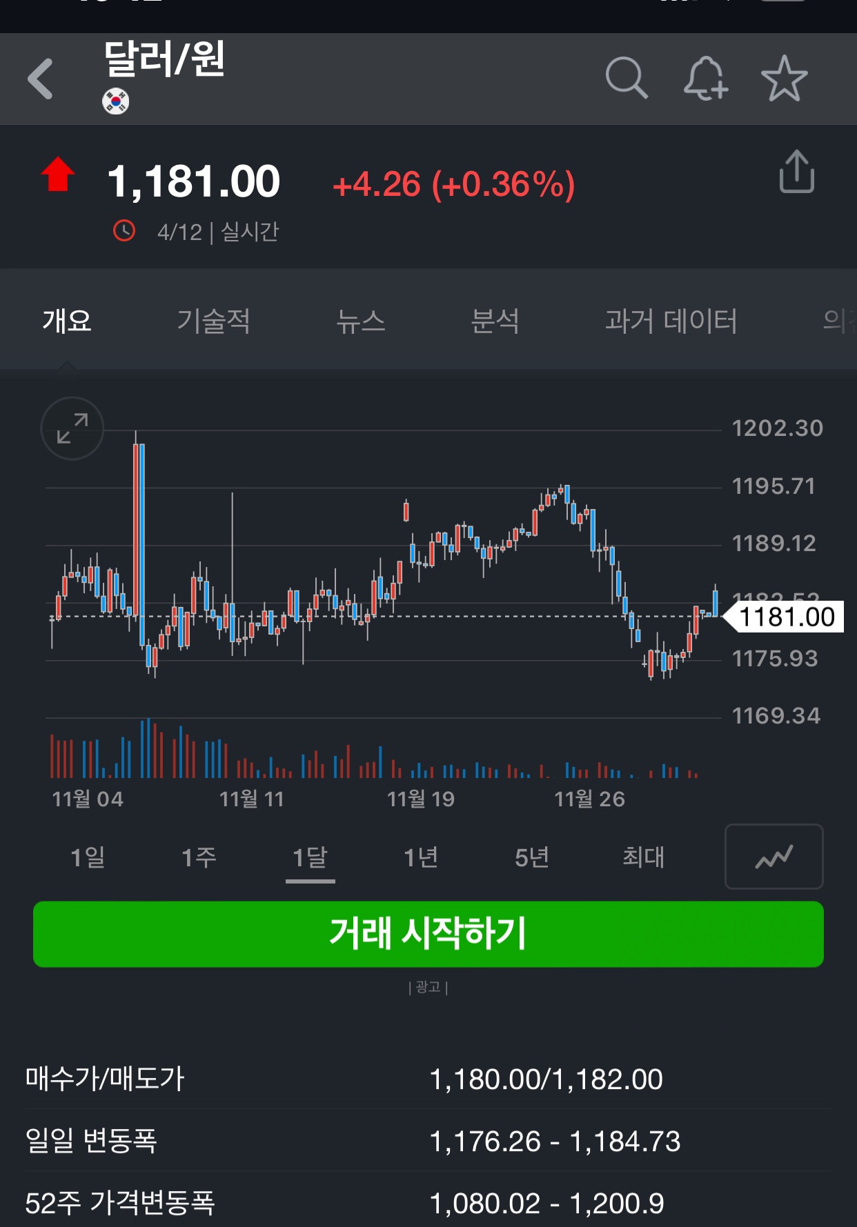  환율 동향