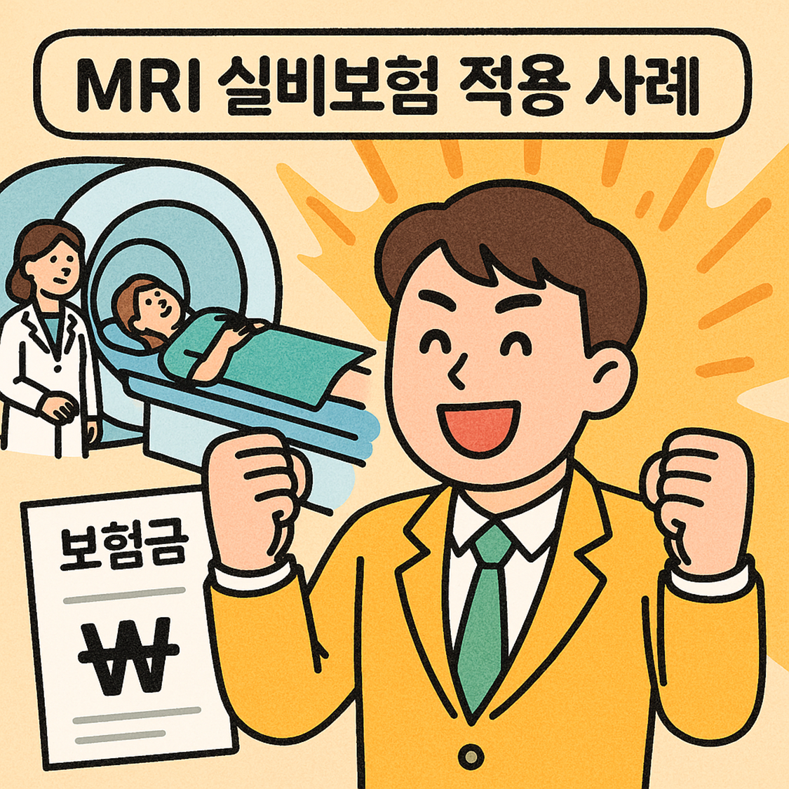 MRI 실비보험 적용 사례 정리