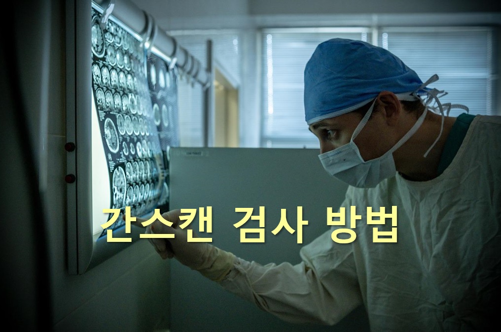  간질환을 진단하는 간스캔 검사 방법