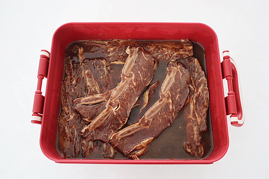 추석명절 LA갈비구이만드는법 LA갈비재는법 21