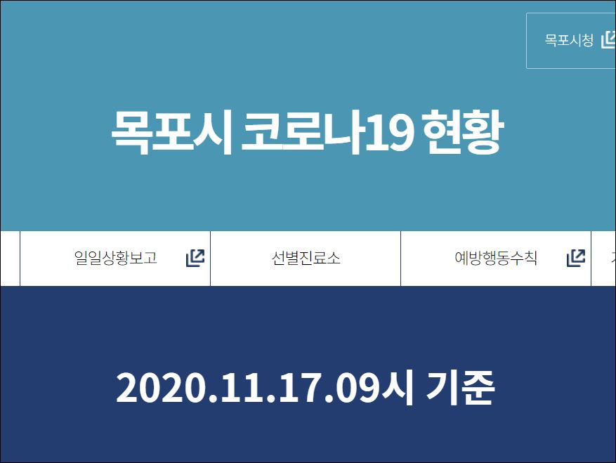  목포 코로나 확진자 17번 동선