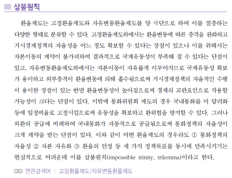 &lt;경제금융용어 700선&gt;_삼불원칙