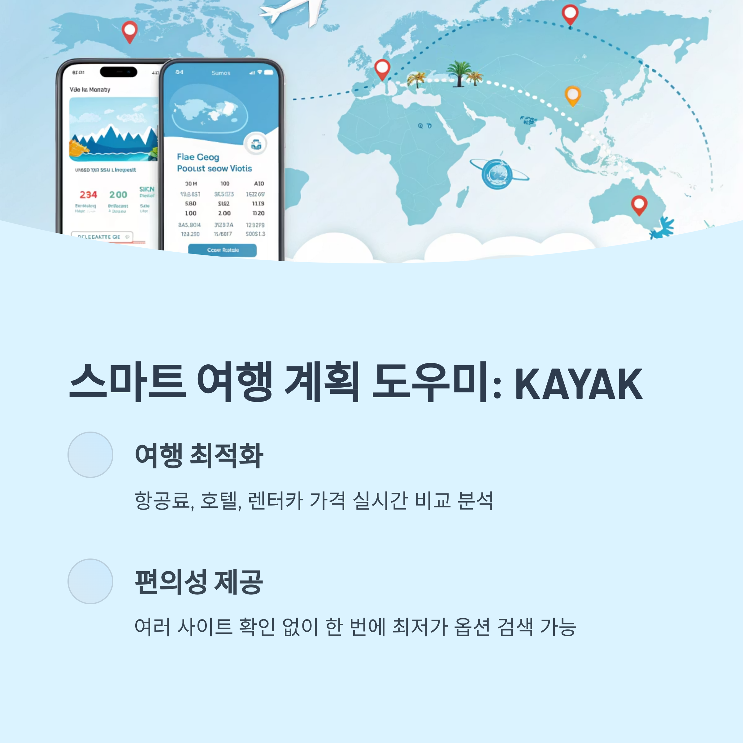 4. KAYAK - 스마트 여행 계획 도우미