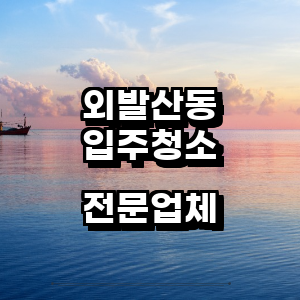 강서구 외발산동 입주청소