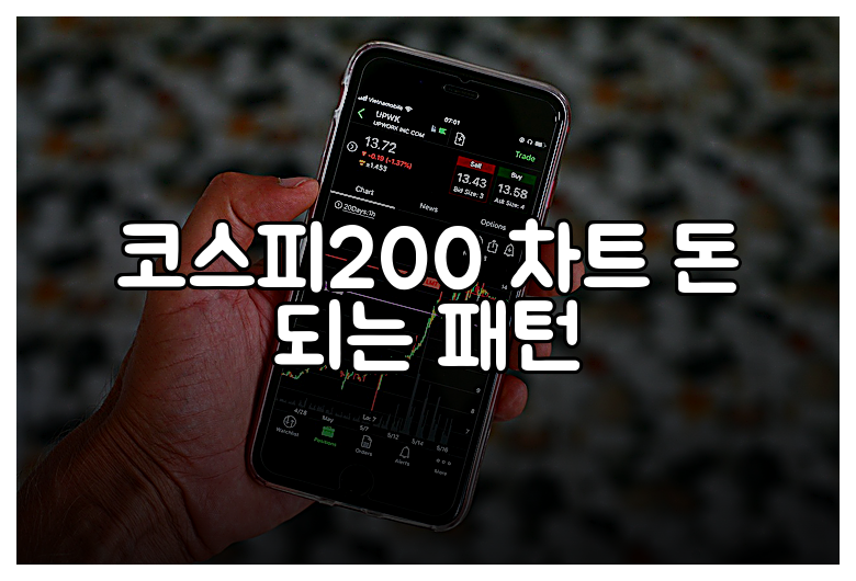 코스피200 차트 돈 되는 패턴
