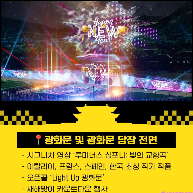 광화문 및 광화문 담장 전면