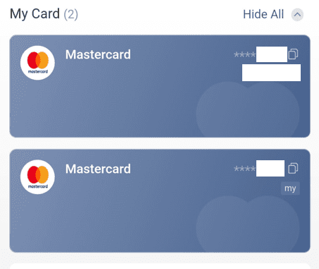 Alipay 결제카드 등록방법