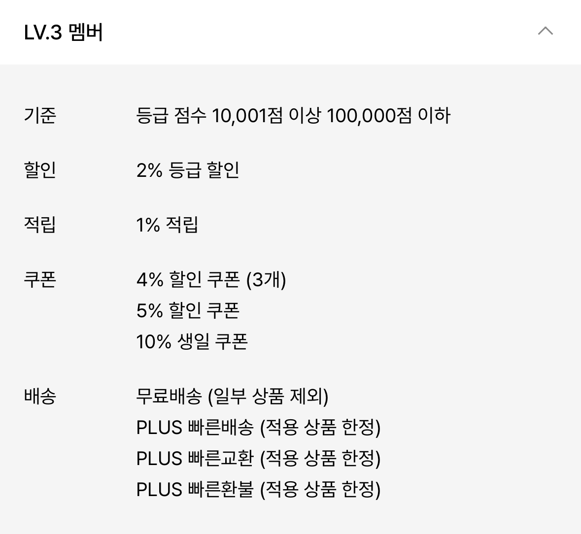 무신사 등급