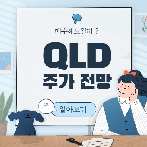  QLD ETF 주가 전망 :: 미국 주식 레버리지 qqq ETF 3배 종목