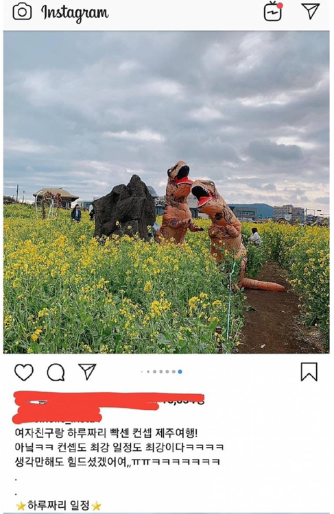  제주도 컨셉 여행 레게노