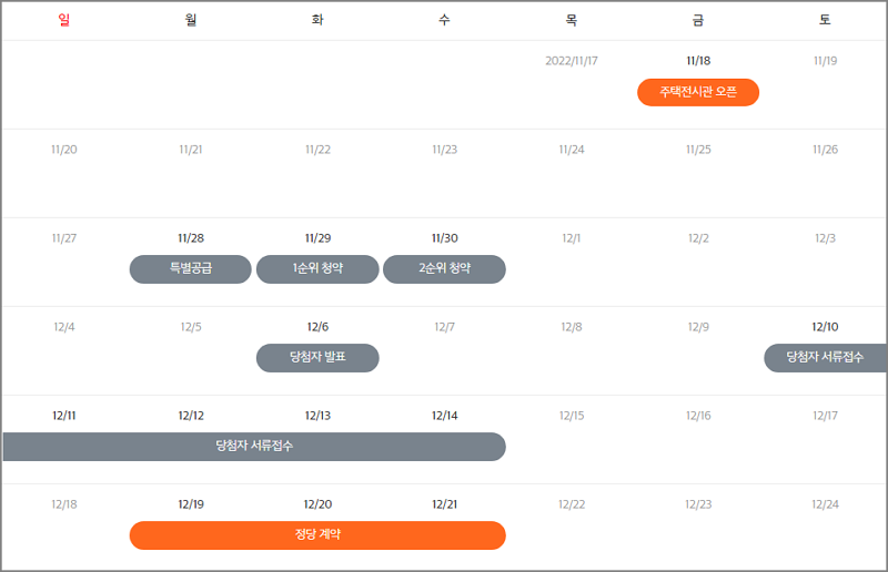 e편한세상 죽전 프리미어포레 분양일정