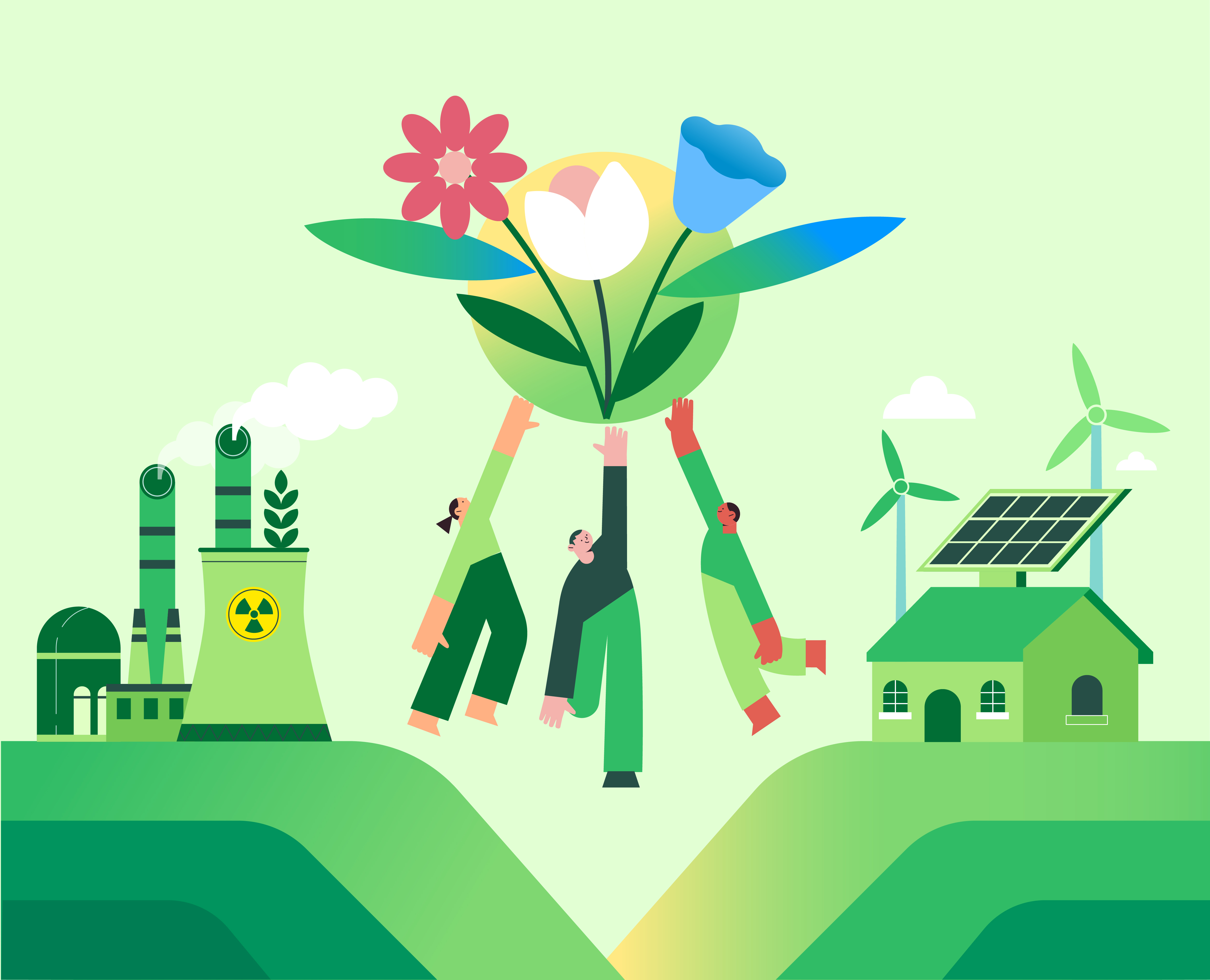 녹색성장은 경제적인 발전과 환경보호를 동시에 실현하기 위한 개념을 의미합니다. 지구 환경 문제의 심각성이 대두되면서 기업들은 이러한 문제에 대한 책임과 역할을 염두에 두고 사회적 가치를 창출해야 한다는 요구가 점점 높아지고 있습니다.