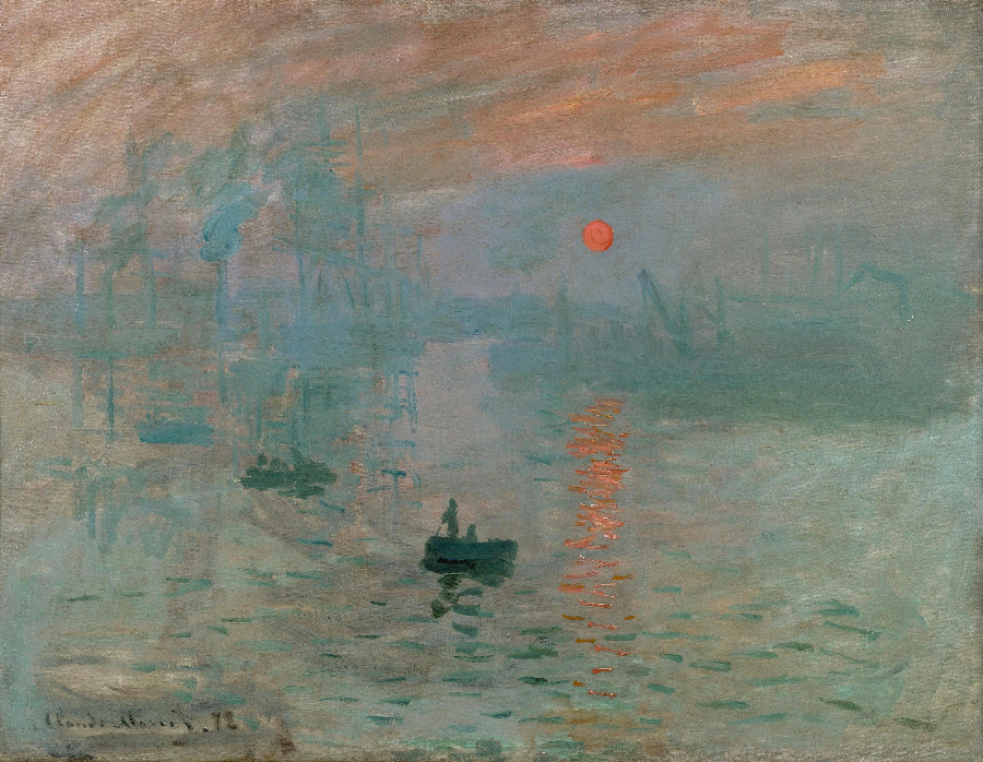 Monet - Impression&#44;Sunrise