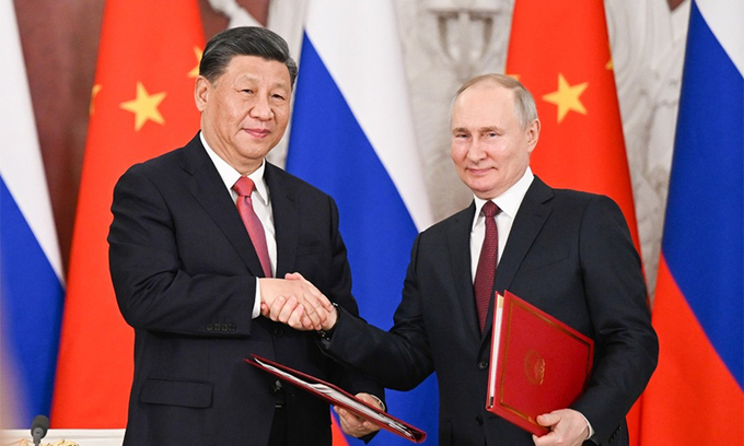블라디미르 푸틴 러시아 대통령&#44; 중국 방문 합의