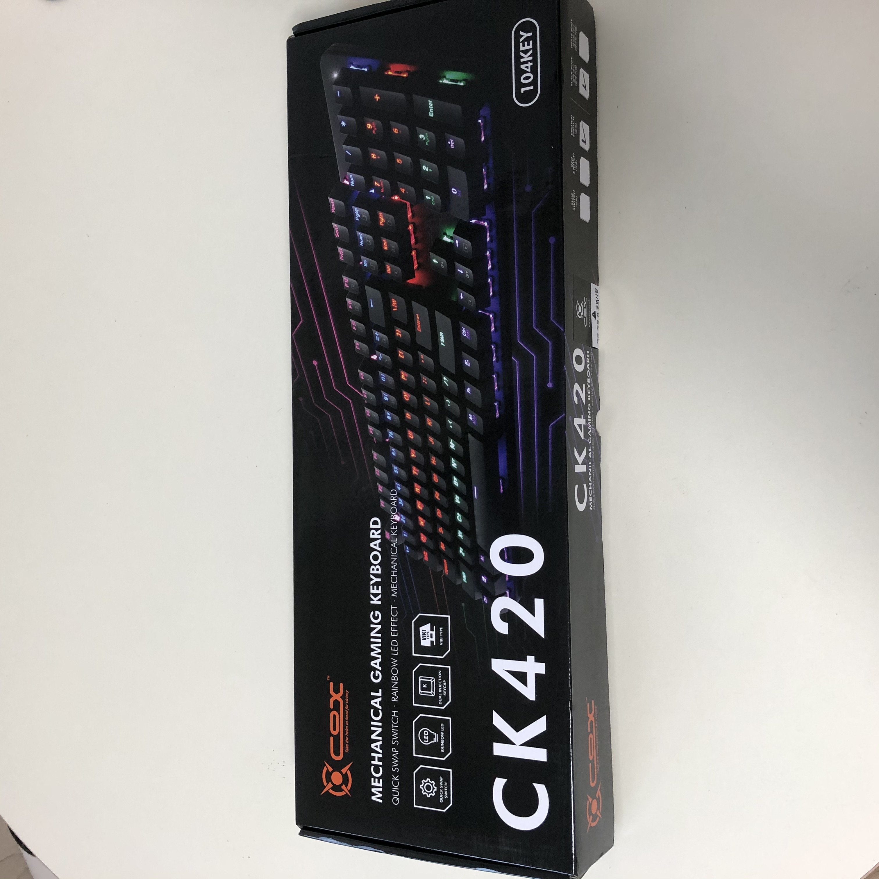  기계식 키보드 COX-CK420 사용 후기(게이밍 키보드 추천)
