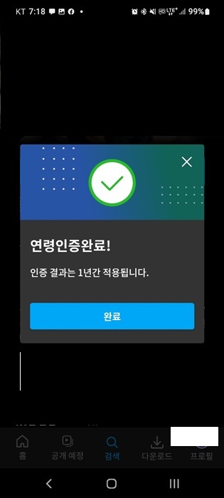 쿠팡플레이 성인인증 방법 기준은?