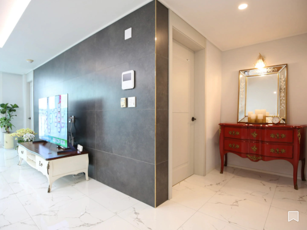 도곡 렉슬 아파트 50평 인테리어! 도곡동 거실 벽지 실크 벽지(+한샘 리모델링) 4